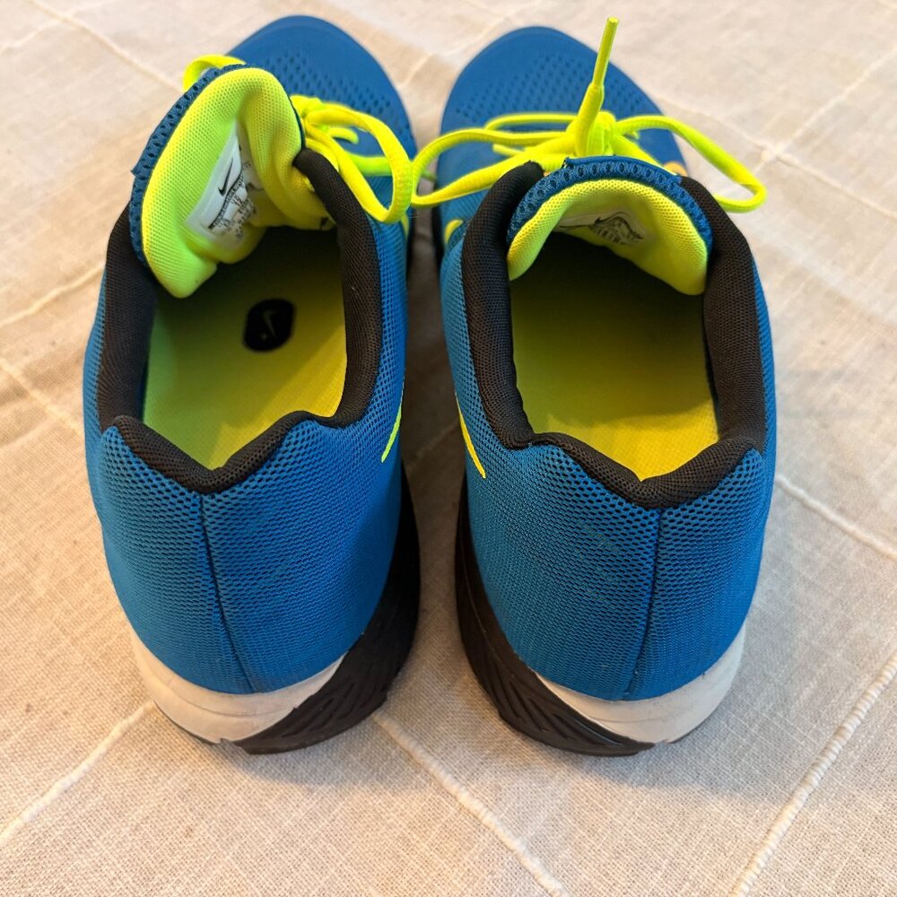Nike Air Zoom Structure 17 | Men’s Size 13 | Blue Hero & Lime - Picture 5 of 5